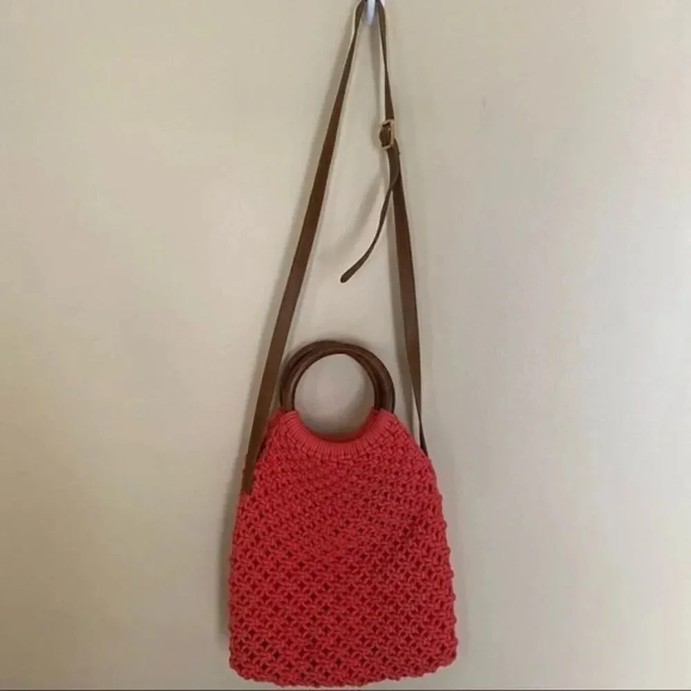 Sigrid Olsen Macrame bag - Picture 3 of 13